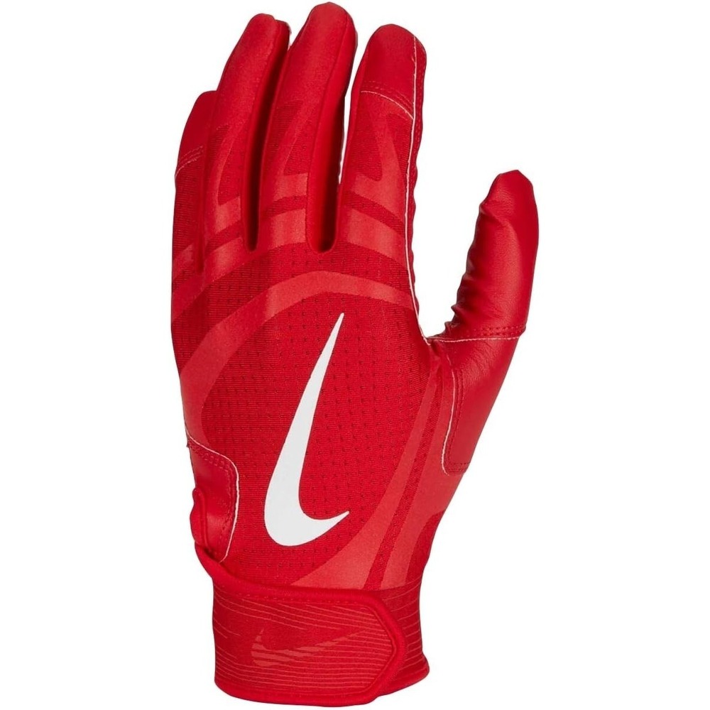 Nike Alpha Huarache Edge Youth Batting Gloves Size Large Red
